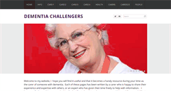 Desktop Screenshot of dementiachallengers.com